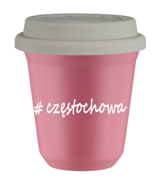 Tasse 240 ml ROSE "Częstochowa", avec couvercle blanc Tasse 240 ml ROSE "Częstochowa", avec couvercle blanc