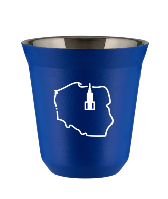 Tasse 80 ml BLEU "Pologne (blanc)" Tasse 80 ml BLEU "Pologne (blanc)"