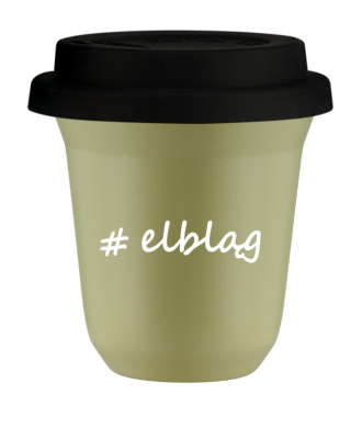 Tasse 240 ml PISTACHE "Elbląg", avec couvercle noir Tasse 240 ml PISTACHE "Elbląg", avec couvercle noir