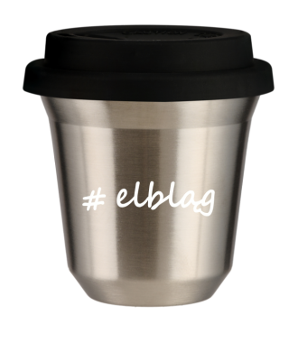 Tasse 240 ml ARGENT "Elbląg", avec couvercle noir Tasse 240 ml ARGENT "Elbląg", avec couvercle noir