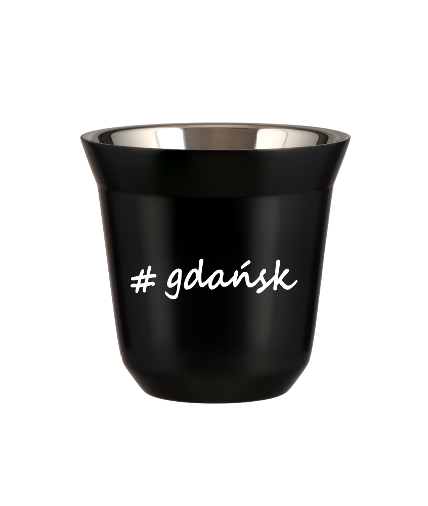 Tasse 150 ml NOIR "Gdańsk"