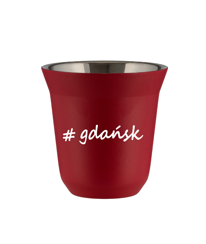 Tasse 240 ml ROUGE "Gdańsk" Tasse 240 ml ROUGE "Gdańsk"