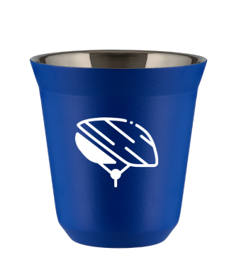 Tasse 80 ml BLEU "Casque (blanc)" Tasse 80 ml BLEU "Casque (blanc)"