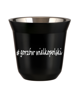 Tasse 150 ml NOIR "Gorzów Wielkopolski" Tasse 150 ml NOIR "Gorzów Wielkopolski"