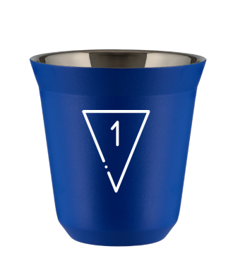 Tasse 80 ml BLEU "1 (blanc)" Tasse 80 ml BLEU "1 (blanc)"
