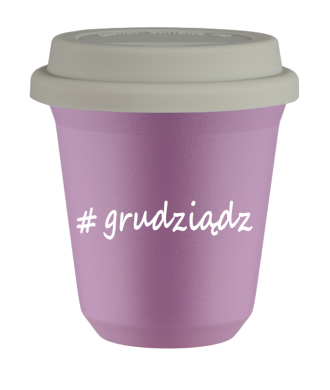 Tasse 150 ml LILAS "Grudziądz", avec couvercle blanc Tasse 150 ml LILAS "Grudziądz", avec couvercle blanc