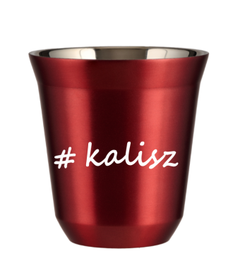 Tasse 240 ml ROUGE MÉTALLIQUE "Kalisz" Tasse 240 ml ROUGE MÉTALLIQUE "Kalisz"