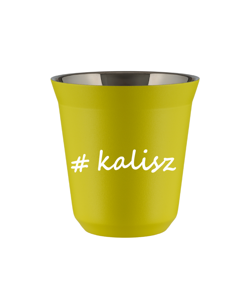 Tasse 80 ml JAUNE "Kalisz" Tasse 80 ml JAUNE "Kalisz"
