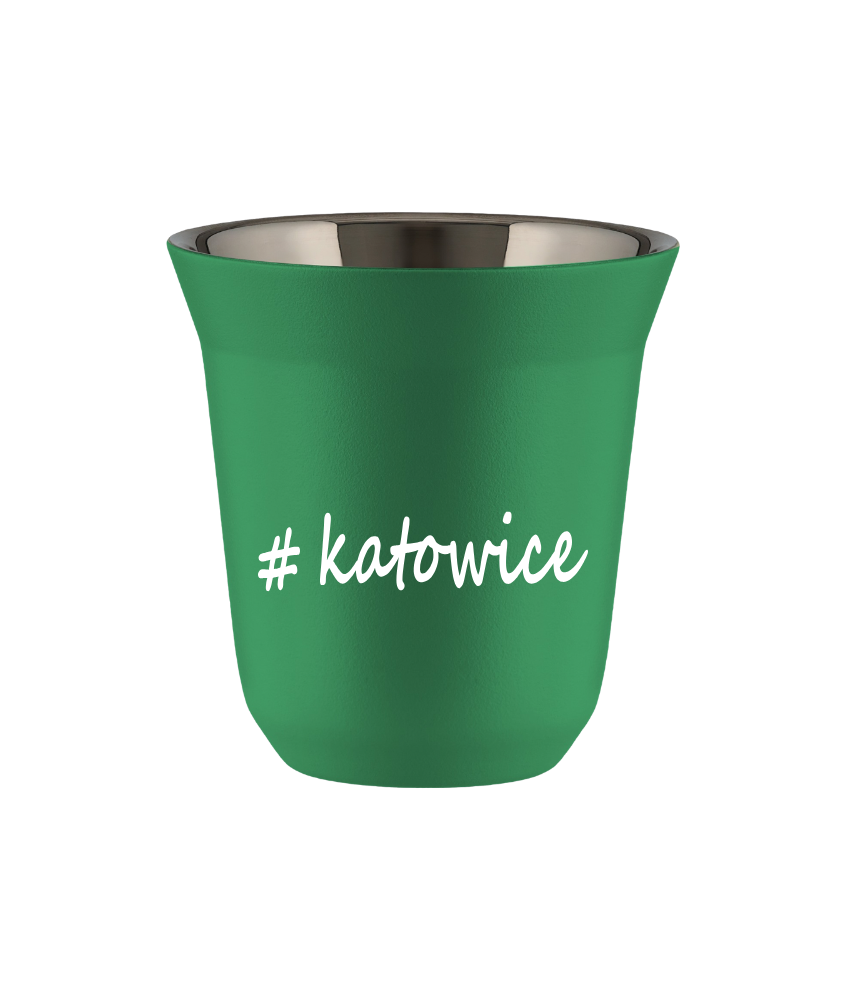 Tasse 80 ml VERT "Katowice"