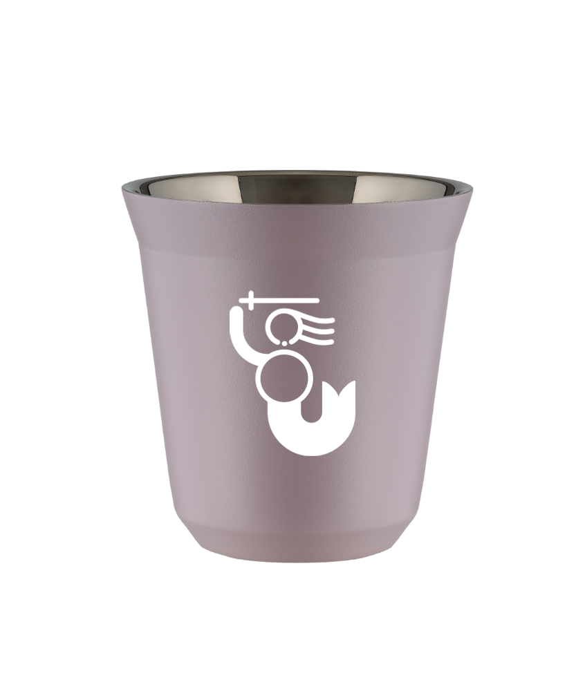 Tasse 80 ml LAVANDE "WARSZAWSKA SYRENKA (blanc)"