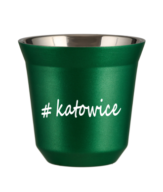 Tasse 240 ml VERT MÉTALLIQUE "Katowice" Tasse 240 ml VERT MÉTALLIQUE "Katowice"