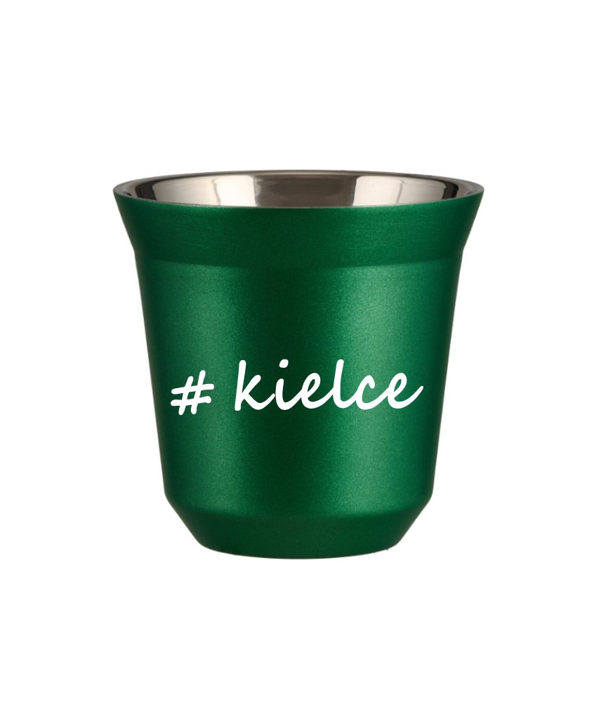 Tasse 240 ml VERT MÉTALLIQUE "Kielce"