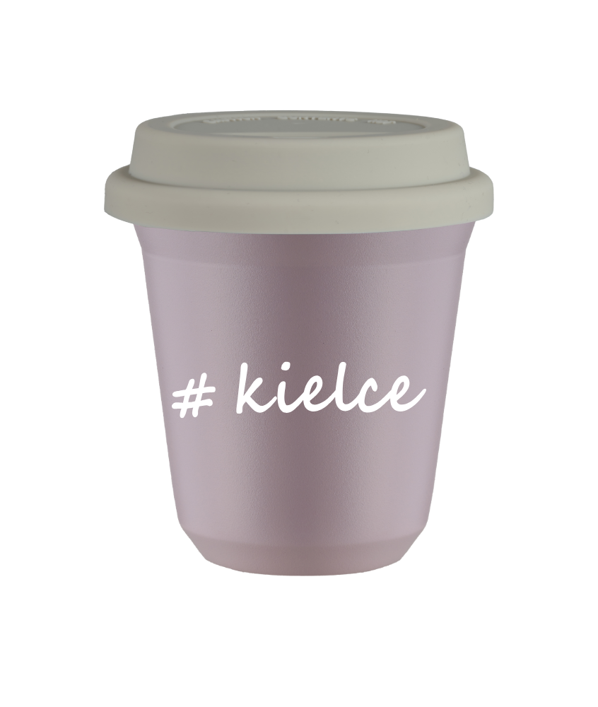 Tasse 80 ml LAVANDE "Kielce", avec couvercle blanc Tasse 80 ml LAVANDE "Kielce", avec couvercle blanc