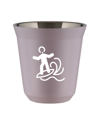 Tasse 80 ml LAVANDE "Planche à voile (blanc)" Tasse 80 ml LAVANDE "Planche à voile (blanc)"