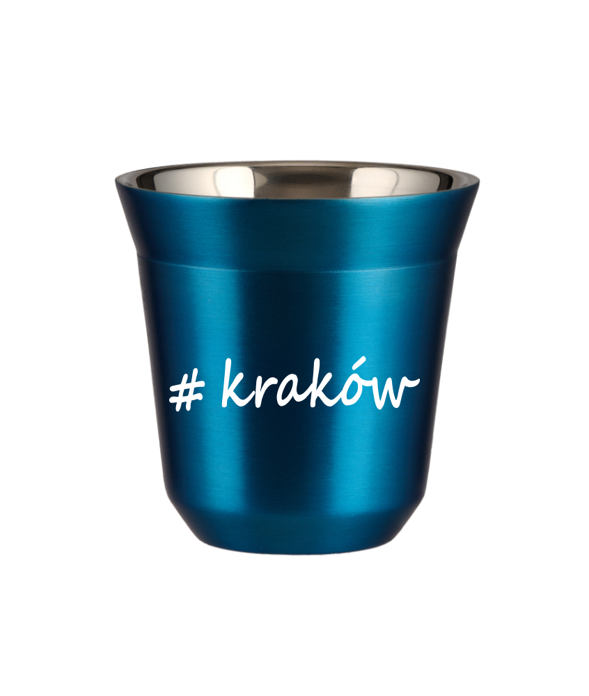 Tasse 150 ml BLEU MÉTALLIQUE "Kraków" Tasse 150 ml BLEU MÉTALLIQUE "Kraków"