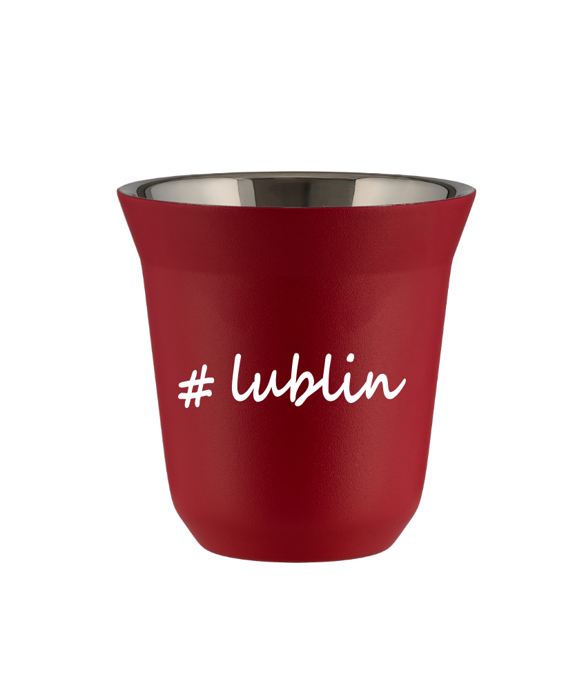 Tasse 240 ml ROUGE "Lublin"