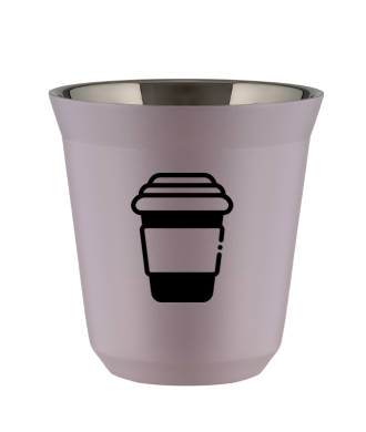Tasse 80 ml LAVANDE "Tasse (noir)" Tasse 80 ml LAVANDE "Tasse (noir)"