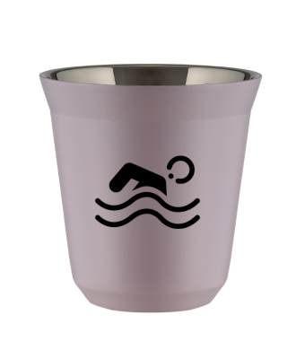 Tasse 80 ml LAVANDE "Natation" Tasse 80 ml LAVANDE "Natation"