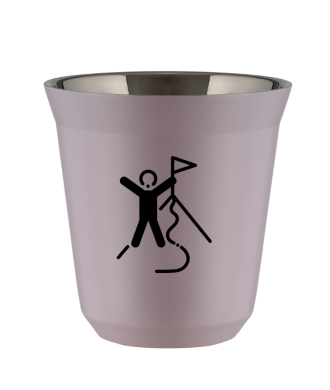 Tasse 80 ml LAVANDE "Escalade 1 (noir)" Tasse 80 ml LAVANDE "Escalade 1 (noir)"