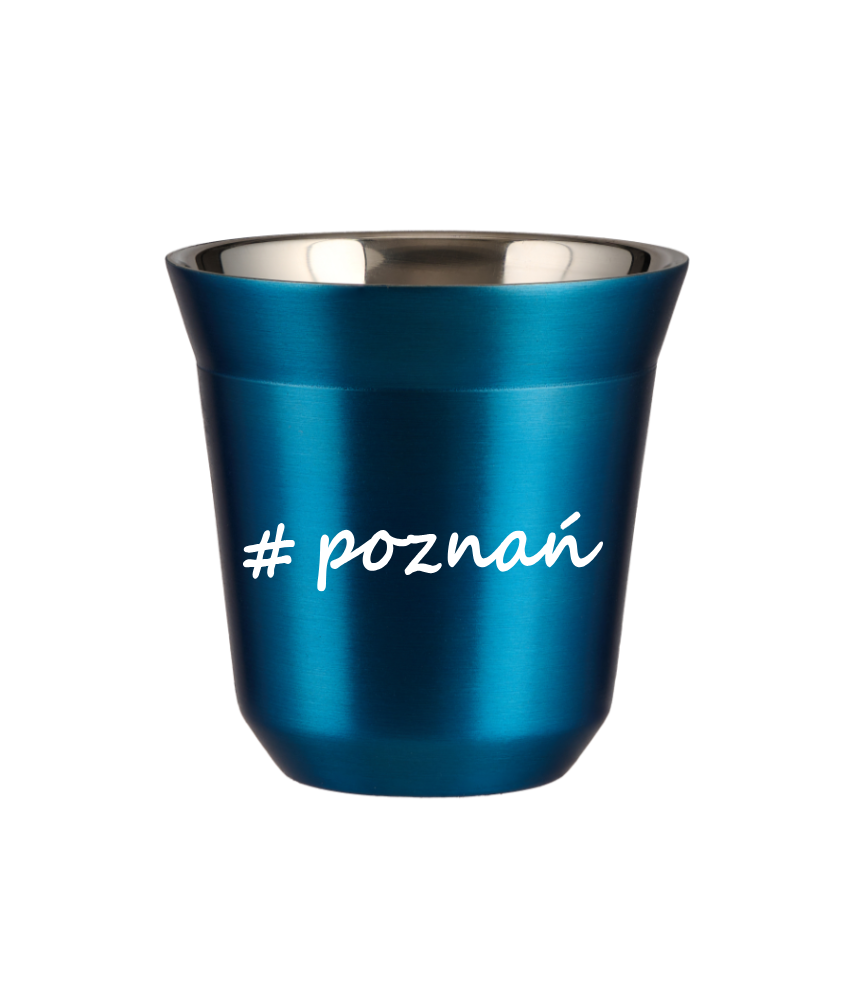 Tasse 240 ml BLEU MÉTALLIQUE "Poznań" Tasse 240 ml BLEU MÉTALLIQUE "Poznań"