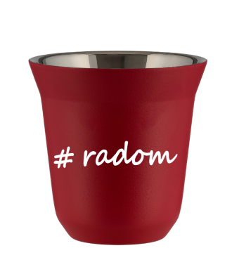 Tasse 240 ml ROUGE "Radom" Tasse 240 ml ROUGE "Radom"