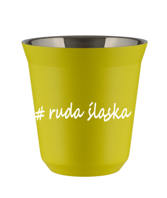 Tasse 150 ml JAUNE "Ruda Śląska" Tasse 150 ml JAUNE "Ruda Śląska"