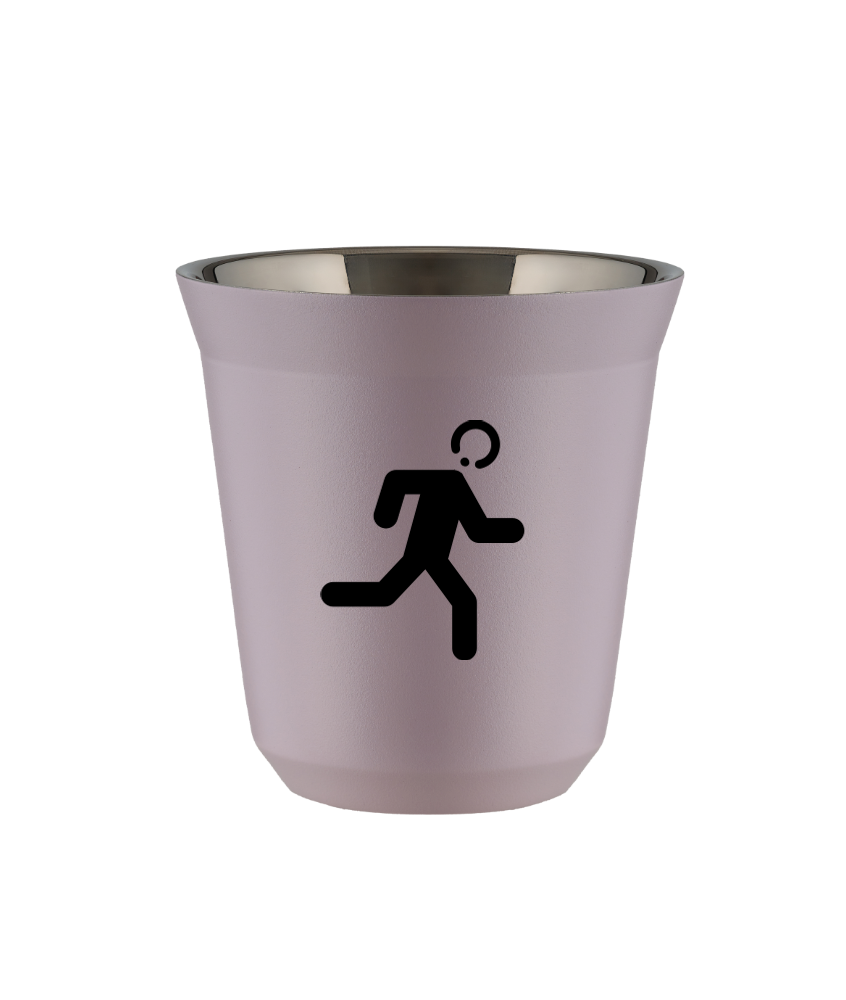 Tasse 80 ml LAVANDE "Coureur"