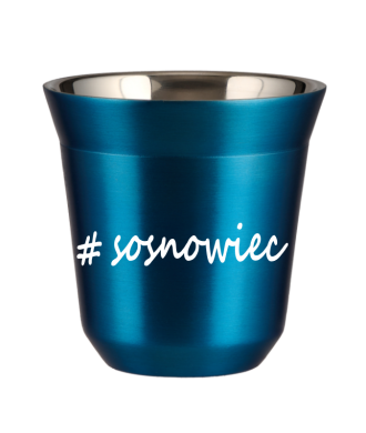 Tasse 150 ml BLEU MÉTALLIQUE "Sosnowiec" Tasse 150 ml BLEU MÉTALLIQUE "Sosnowiec"
