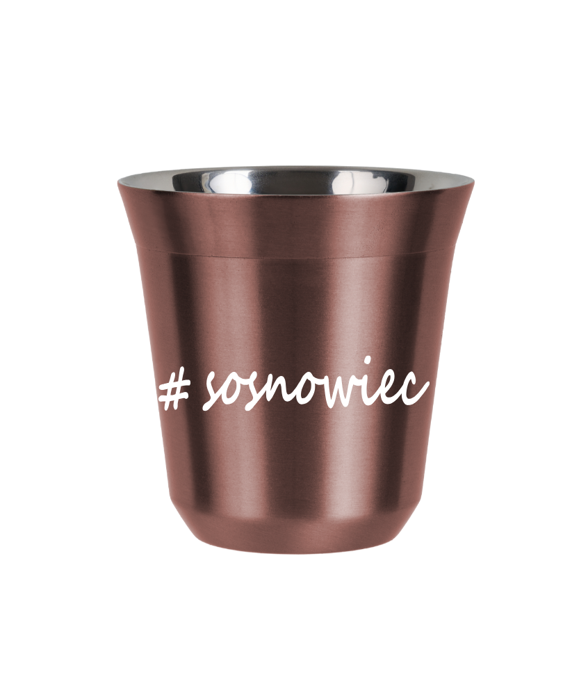 Tasse 80 ml OR ROSE "Sosnowiec" Tasse 80 ml OR ROSE "Sosnowiec"