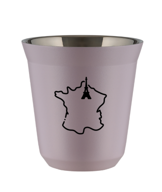 Tasse 80 ml LAVANDE "France (noir)" Tasse 80 ml LAVANDE "France (noir)"