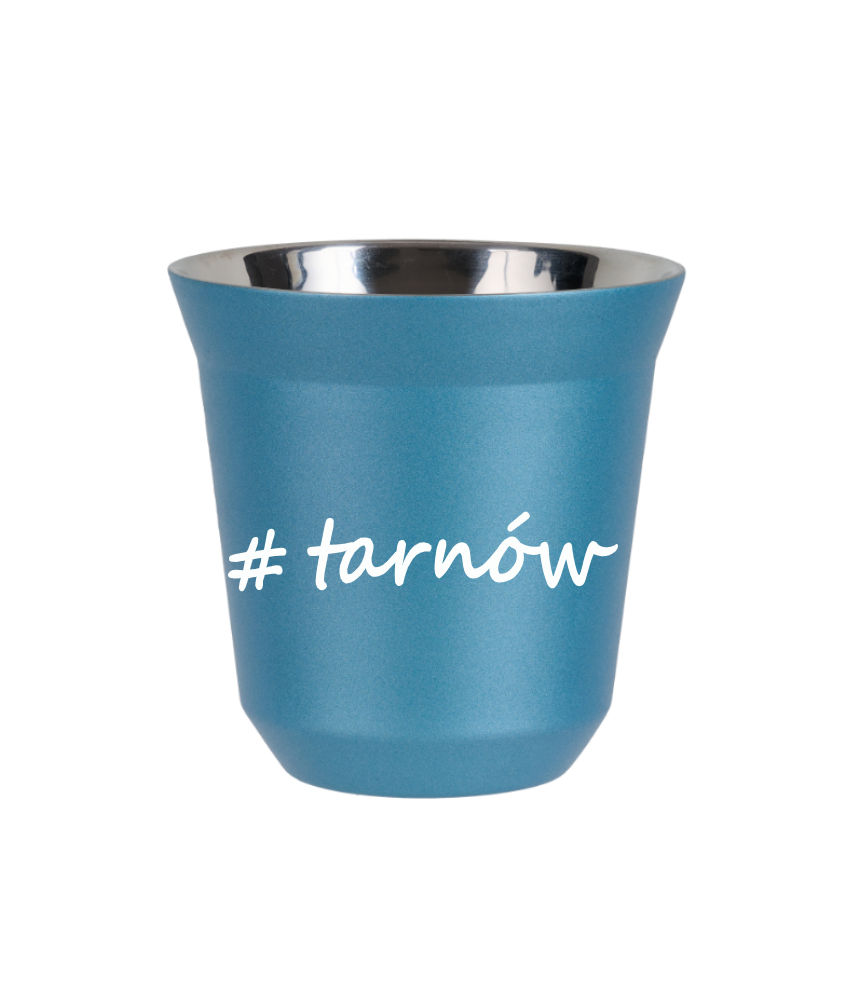 Tasse 150 ml BLEU CLAIR MÉTALLIQUE "Tarnów" Tasse 150 ml BLEU CLAIR MÉTALLIQUE "Tarnów"