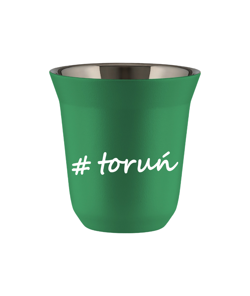 Tasse 80 ml VERT "Toruń"