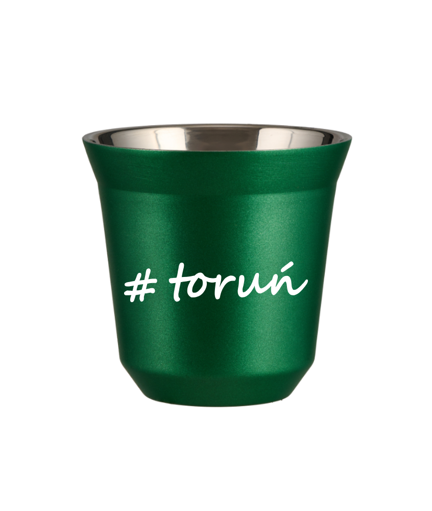 Tasse 80 ml VERT MÉTALLIQUE "Toruń" Tasse 80 ml VERT MÉTALLIQUE "Toruń"
