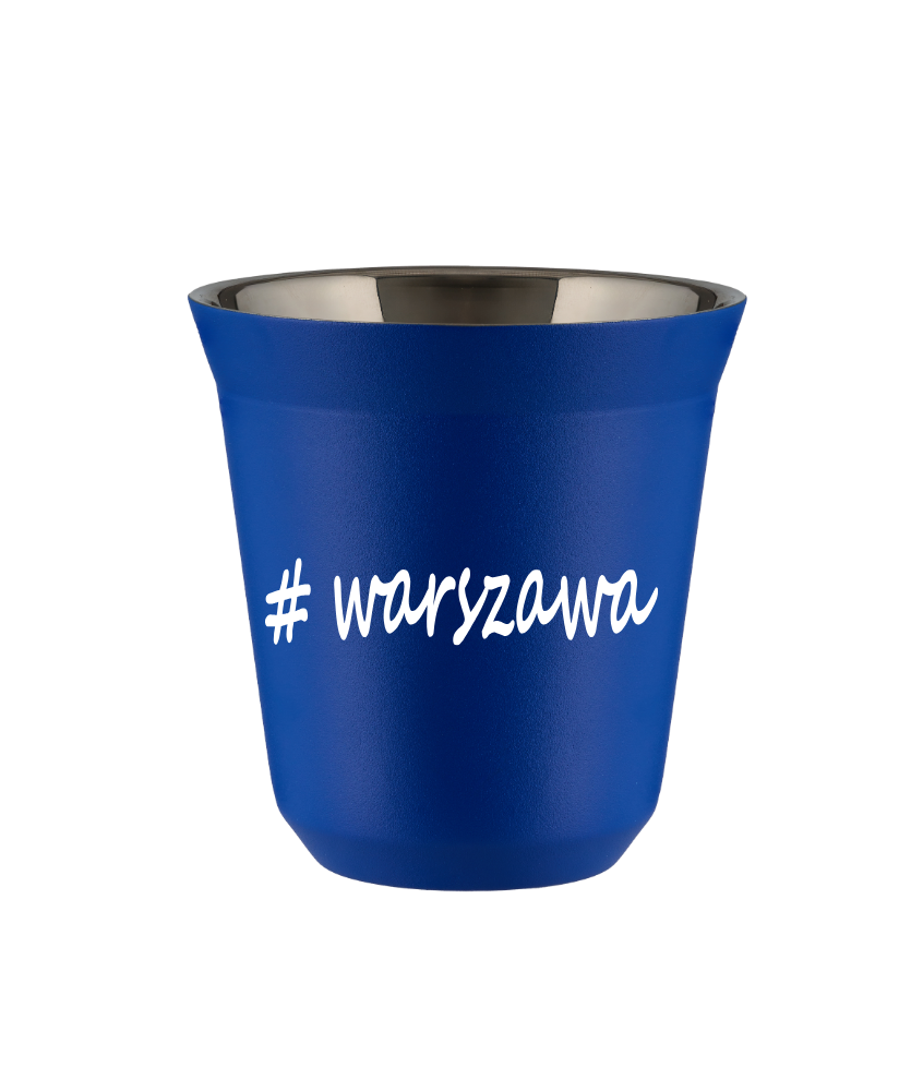 Tasse 80 ml BLEU "Warszawa"