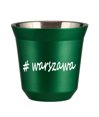 Tasse 150 ml VERT MÉTALLIQUE "Warszawa" Tasse 150 ml VERT MÉTALLIQUE "Warszawa"