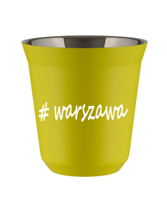 Tasse 240 ml JAUNE "Warszawa" Tasse 240 ml JAUNE "Warszawa"
