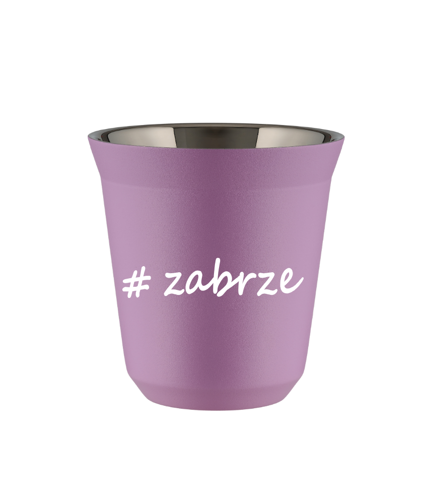 Tasse 80 ml LILAS "Zabrze" Tasse 80 ml LILAS "Zabrze"