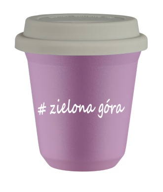 Tasse 150 ml LILAS "Zielona Góra", avec couvercle blanc Tasse 150 ml LILAS "Zielona Góra", avec couvercle blanc