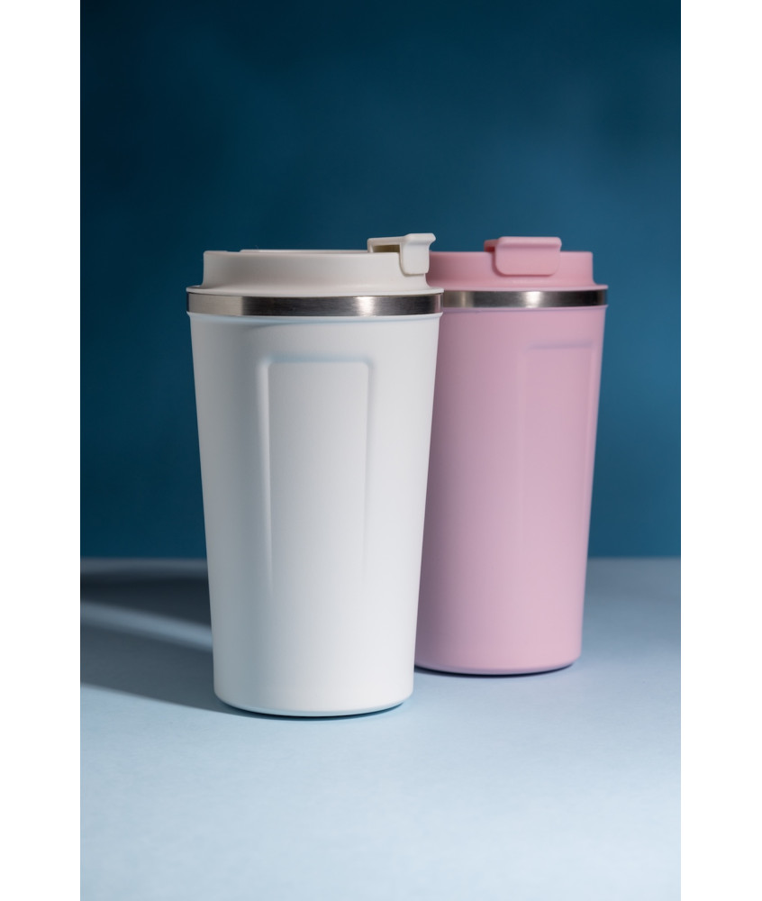 Tasse isotherme Silver Blanco