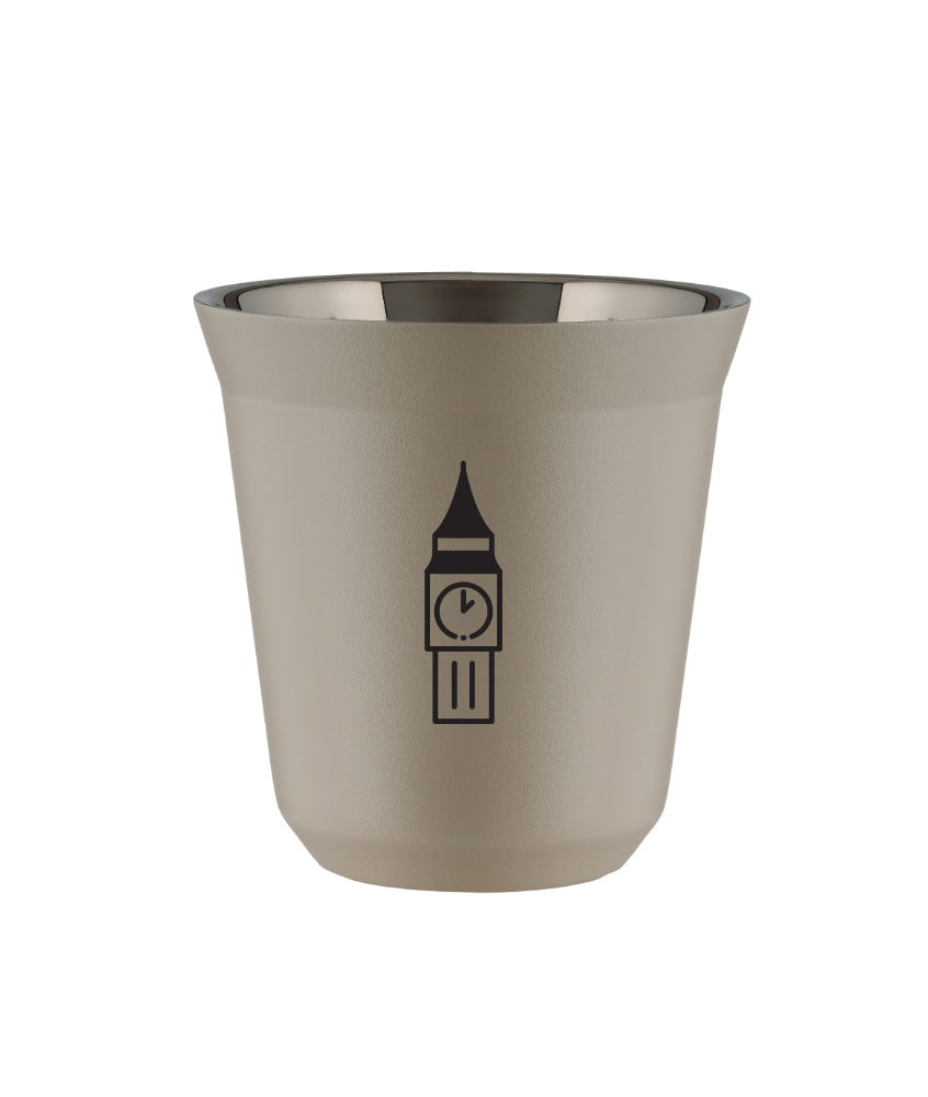 Tasse 80 ml BEIGE "BIG BEN"