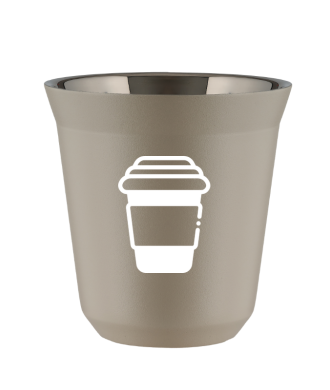 Tasse 80 ml BEIGE "Tasse (blanc)" Tasse 80 ml BEIGE "Tasse (blanc)"