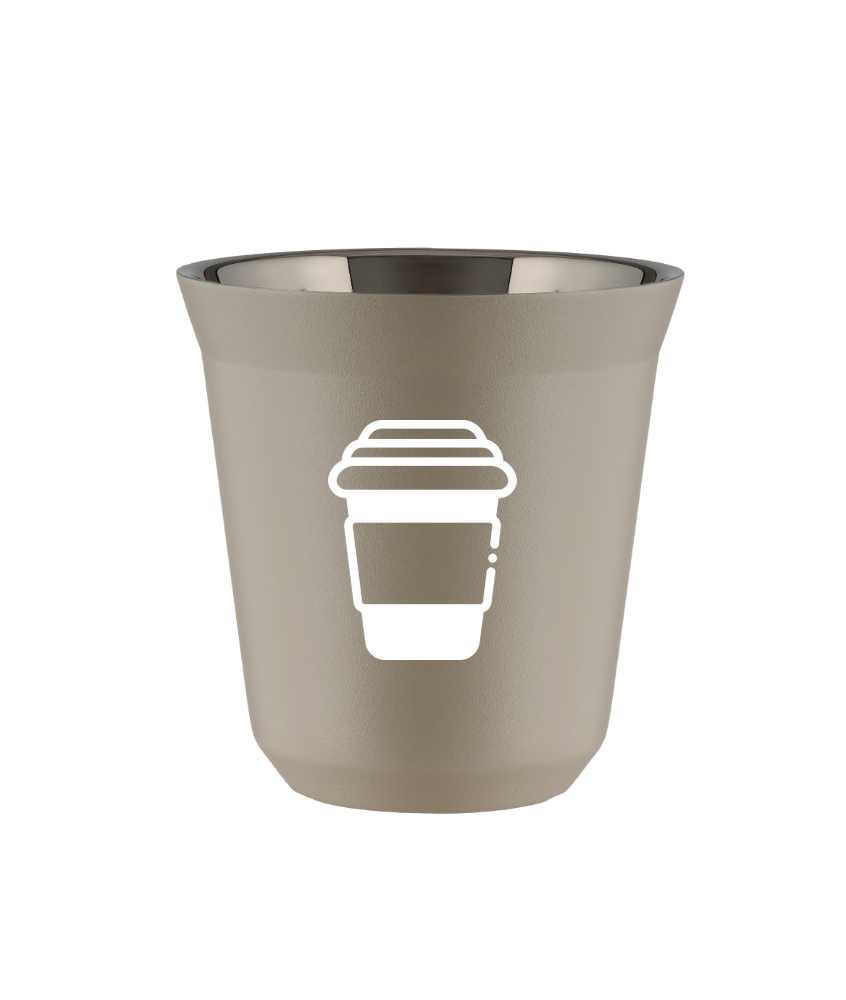Tasse 80 ml BEIGE "Tasse (blanc)"