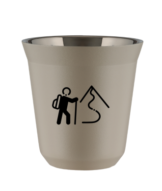 Tasse 80 ml BEIGE "Escalade 2" Tasse 80 ml BEIGE "Escalade 2"
