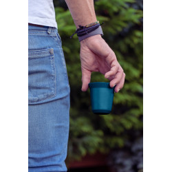 Tasse 80 ml BLEU MÉTALLIQUE