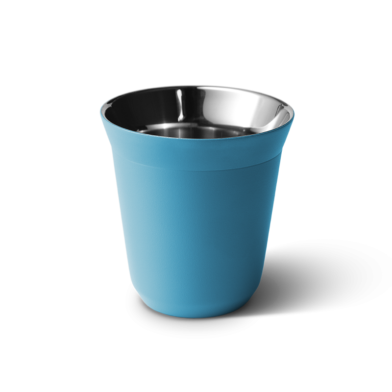 Tasse 240 ml BLEU CLAIR MÉTALLIQUE