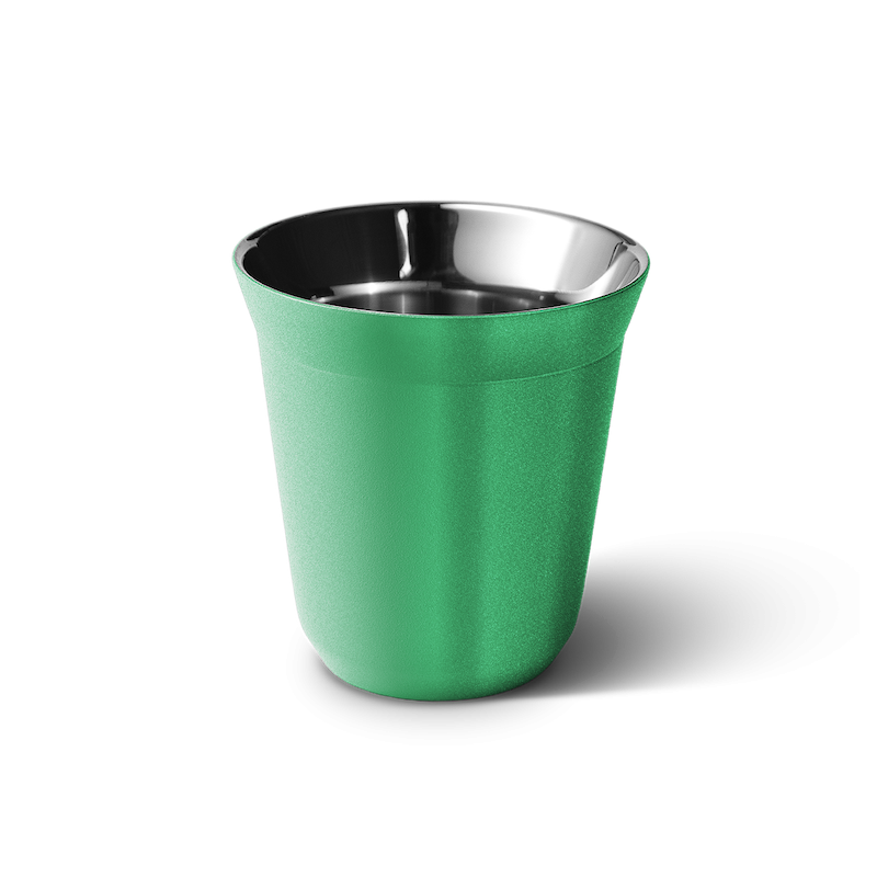 Tasse 80 ml VERT MÉTALLIQUE