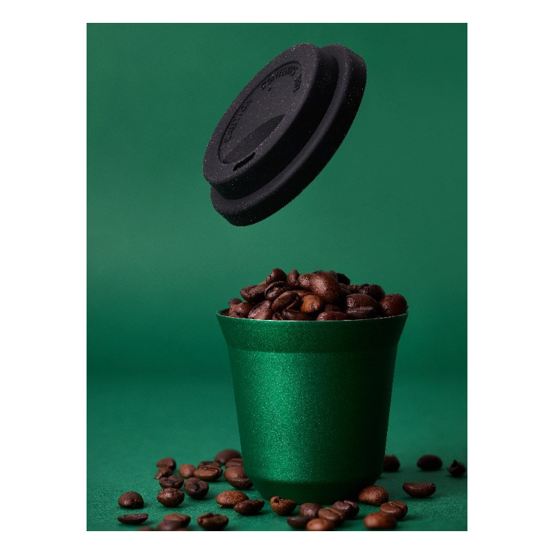 Tasse 80 ml VERT MÉTALLIQUE