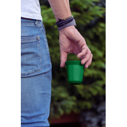 Tasse 240 ml VERT MÉTALLIQUE