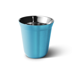 Tasse 150 ml BLEU MÉTALLIQUE