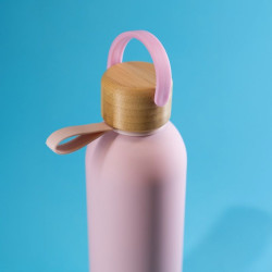 Nakrętka do butelki Mova różowa